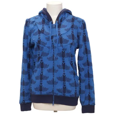 Capuchon sweater (Blauw, Meerkleurig) van Nümph Katoen