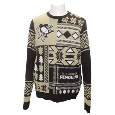 Pull de Noël (Noir, Beige) de NHL Acrylique