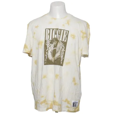 T-shirt (Hvid, Gul) fra The Notorious B.I.G Bomuld