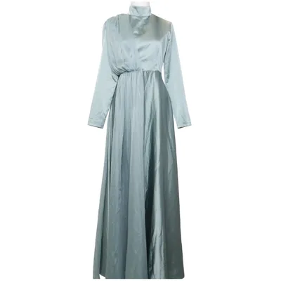 Omlottklänning (12211) från Puane Polyester