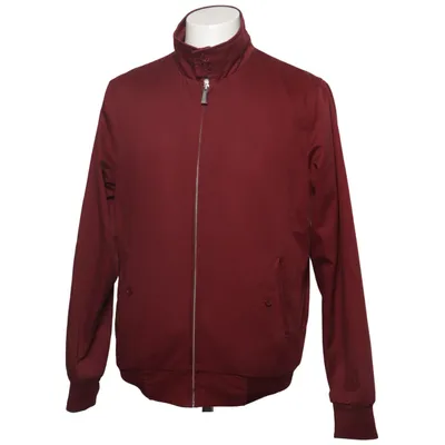 Jacka (Röd) från Harrington Bomull, Polyester