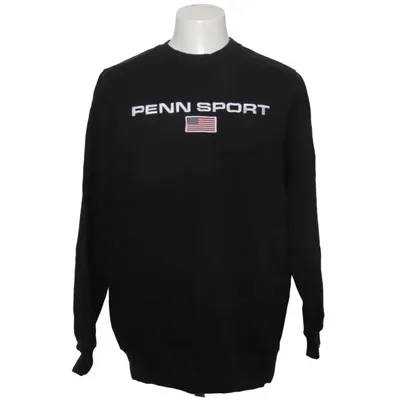 Sweatshirt (Zwart) van Penn Katoen