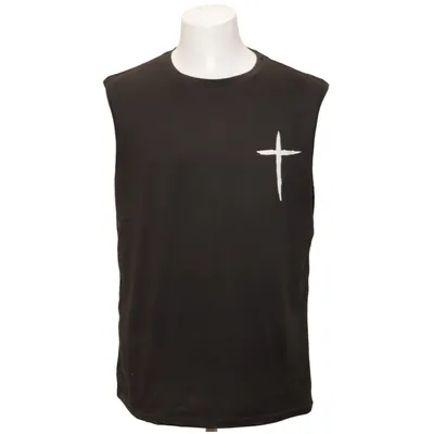 Tank Top (Black) from Manfinity