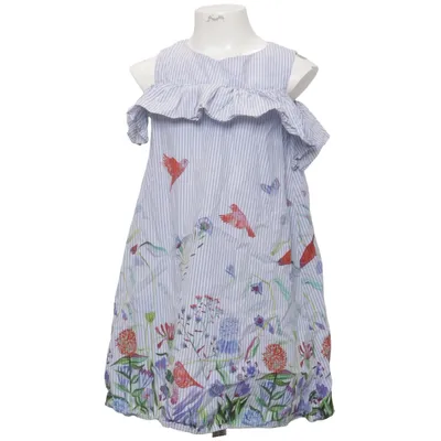 Jurk (Blauw, Meerkleurig) van Michelle Morin x H&M Katoen