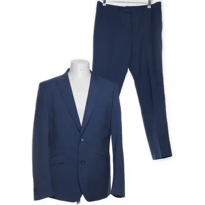 Pak (Blauw) van Gianni Feraud Polyester, Viscose, Wol