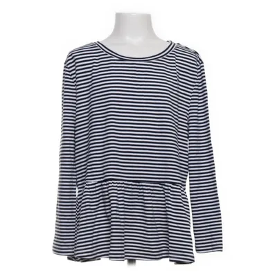 Top péplum (Noir, Blanc) de Sheln Coton, Élasthane