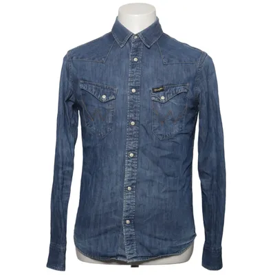 Denim shirt (Blue) from Wrangler Cotton