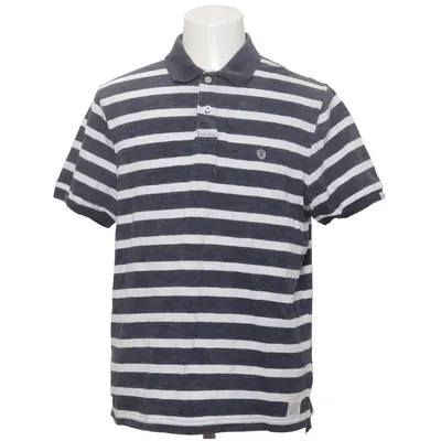 Poloshirt (Blauw, Wit) van Forecast Katoen