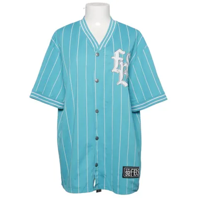 Baseballtrøje (Blå, Hvid) fra FB Sister Polyester