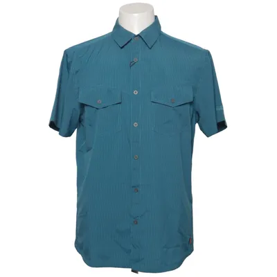 Kortärmad skjorta (Blå, Svart) från Vittorio Rossi Polyester