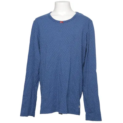 Langærmet t-shirt (Blå, Hvid) fra Petit Bateau Bomuld