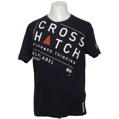 T-shirt (Blk Label) van Crosshatch Katoen
