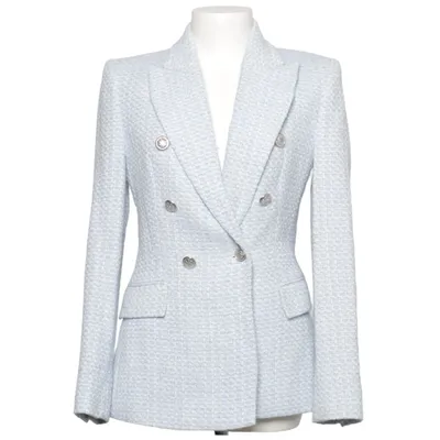 Blazer (Blå, Hvid) fra Zara
