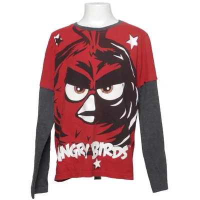 Baseballtröja (Röd, Grå, Brun) från Angry Birds