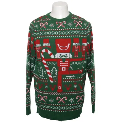Christmas sweater (Green, Red, White) from Livergy Acrylic