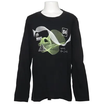 Långärmad t-shirt (Svart, Flerfärgad) från Blue Seven Bomull
