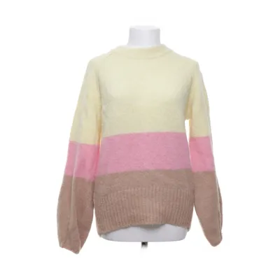 Trui (Geel, Roze, Bruin) van Rodebjer Alpacawol, Nylon, Wol