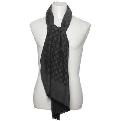 Suit scarf (Gray, Black) from Corneliani Silk, Viscose, Wool