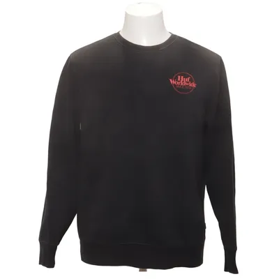 Sweatshirt (Noir) de HUF Coton, Polyester