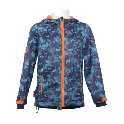Softshelljacka (Blå, Orange, Flerfärgad) från Lupilu Polyester