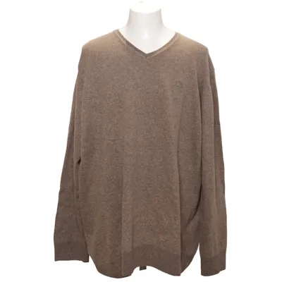 Pull-over (Marron) de State of Art Coton, Lin, Polyamide, Laine