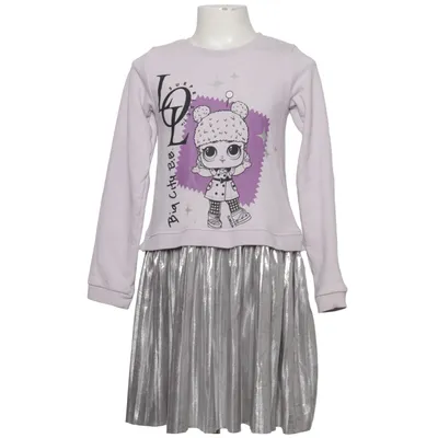 Robe (Gris, Argent, Violet) de L.O.L. Surprise! Coton, Polyester recyclé