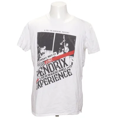 T-shirt (Hvid) fra Authentic Hendrix Bomuld