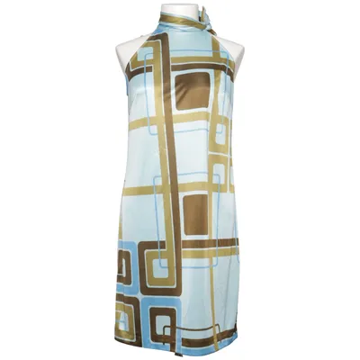 Halternek jurk (Blauw, Bruin, Meerkleurig) van La Perla Polyester