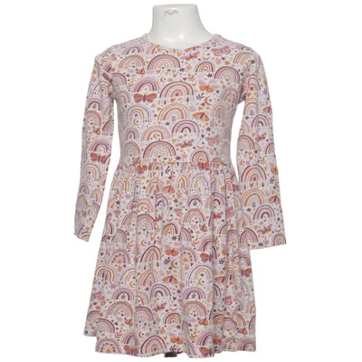 Dress (White, Multicolored) from Happy Girls Cotton, Elastane, Viscose