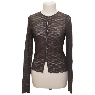 Top (Zwart) van Bershka Elastaan, Polyamide