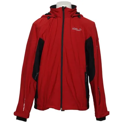 Softshelljacke (Rot, Schwarz) von Outerwear Elasthan, Polyester, Polyurethan
