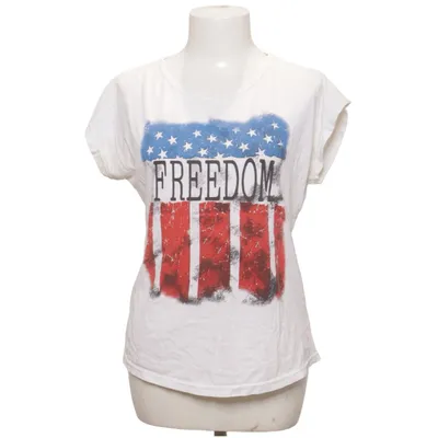 T-shirt (White, Multicolored) from NAD