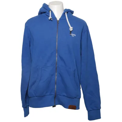 Hoodie (Blue) from Grin & Bear Cotton, Elastane, Polyester