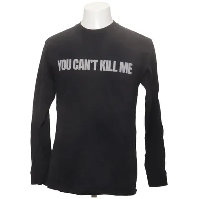 Langærmet t-shirt (Sort) fra Gildan Bomuld