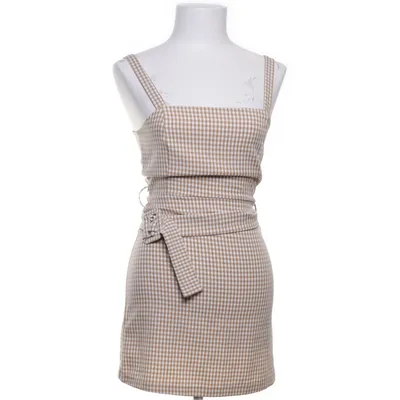 Kjole (Beige, Hvid, Flerfarvet) fra Pull & Bear Elastan, Polyester