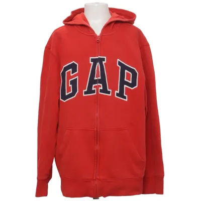 Huvtröja (Röd) från Gap Kids Bomull, Återvunnen polyester