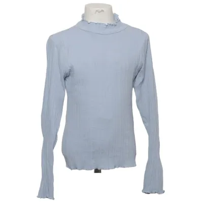 Long sleeve T-shirt (Blue) from Retour Cotton, Elastane, Modal