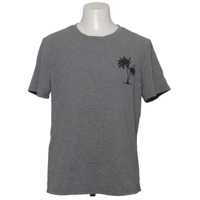 T-shirt (Gris) de Coofandy Coton, Élasthane