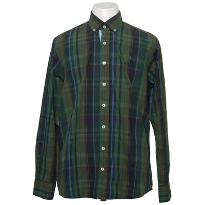 Chemise en flanelle (Vert, Bleu, Multicolore) de Claudio Campione Coton