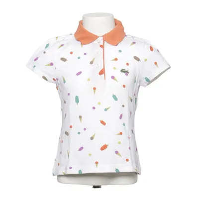 Polo shirt (White, Multicolored) from Lacoste Cotton, Elastane