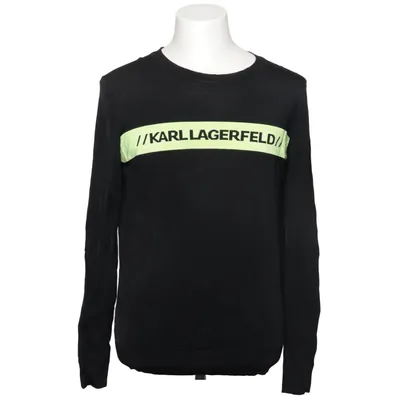 Long sleeve T-shirt (Black, Yellow) from Karl Lagerfeld Elastane, Polyamide, Viscose