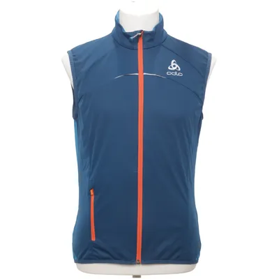 Outdoor vest (Blauw, Grijs) van Odlo Elastaan, Polyester