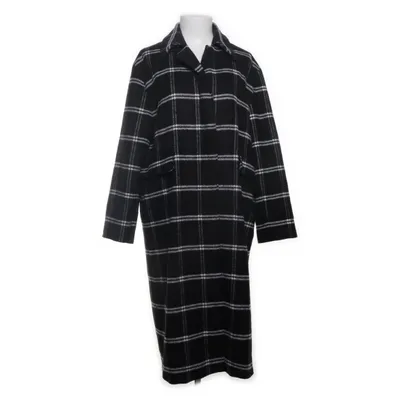 Frakke (Sort, Hvid) fra Mango Suit Akryl, Bomuld, Polyamid, Polyester, Viscose, Uld