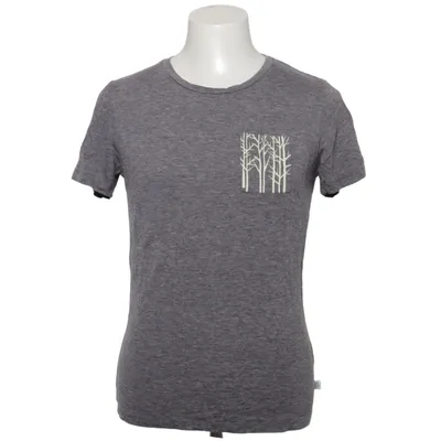T-shirt (Gris) de Our Planet Laine de mouton, Tencel