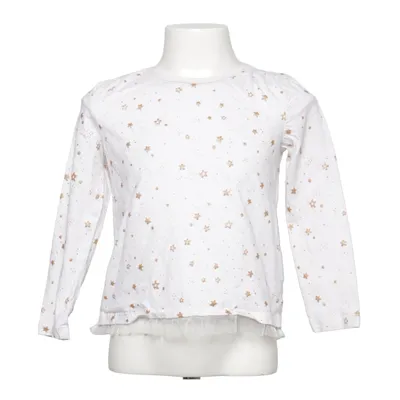 Langærmet t-shirt (Hvid, Flerfarvet) fra Happy Girls Club Bomuld