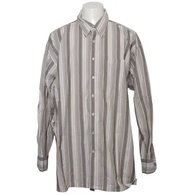 Buttondown-skjorta (Beige, Grå, Vit) från Umberto Rosetti Bomull
