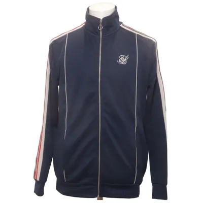 Veste de sport (Bleu, Multicolore) de SikSilk Élasthane, Polyester