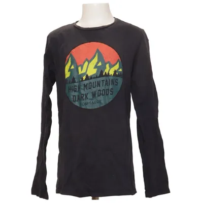 Long sleeve T-shirt (Fitted) from Tom Tailor Cotton