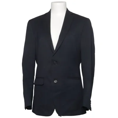 Blazer (Zwart) van Gents Elastaan, Polyester, Viscose, Wol