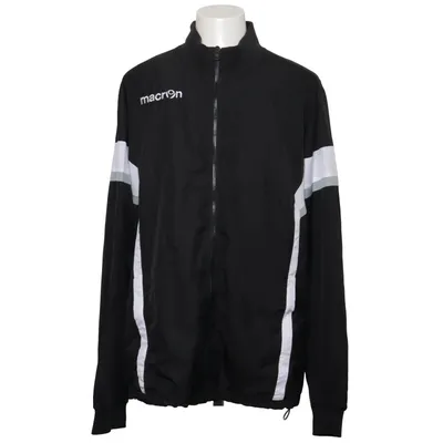 Träningsjacka (Svart, Vit) från Macron Polyester